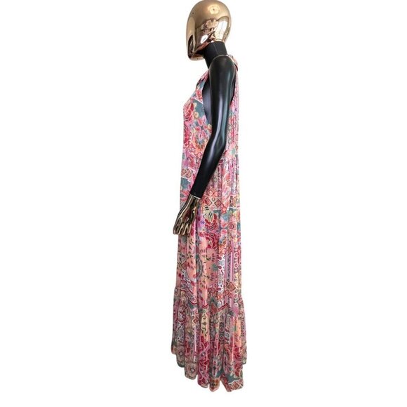 🔥Hot Deal! MISA Los Angeles Hilma Palazzo Tile Maxi Dress Size M New With Tags🔥 - Picture 7 of 13